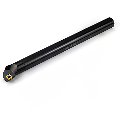 Oscarbide 10 Indexable Boring Bar 1''X12 Inch Overall Length,1"Shank,Right-Hand Sclcr Boring Bar thumb #5