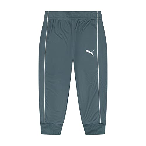 Puma Boys 3 Piece T-Shirt, Long Sleeve Shirt & Jogger Pants Set, Blue/Charcoal Heather, 2 Us #TOP4