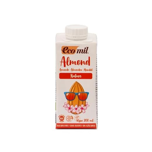 ECOMIL Almond Nature Bio 200 ml