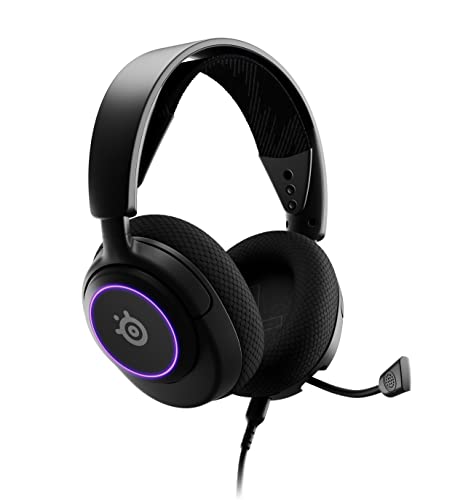 Arctis Nova 3 - Cuffie da gioco multisistema - Driver Hi-Fi - Audio spaziale a 360° - Luci RGB - Padiglioni AirWeave in memory foam - Super leggere - PC, PS5, PS4, Switch - Cuffia gaming - Immagine 14