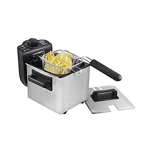 Grunkel - Freidora eléctrica litros de Capacidad - FR-15 DMT - Temperatura Ajustable y Filtro...