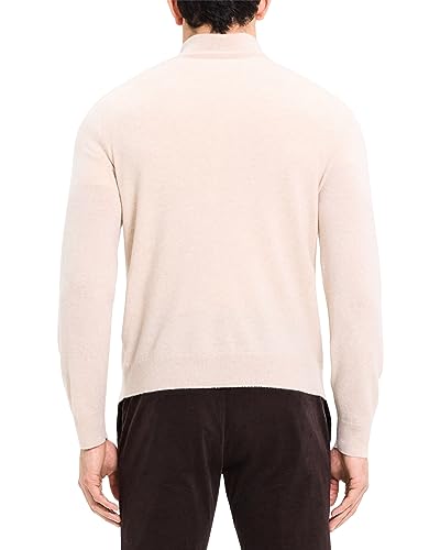 Theory Men's Hilles Quarterzip in Cashmere3