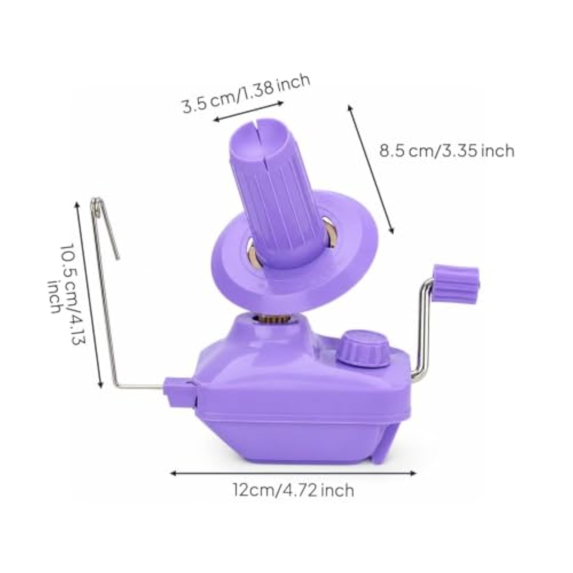 Compact Yarn Winder for Knitters and Crafters