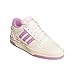 adidas Women's Break Start Sneaker, Cream White/Preloved Purple/Cloud White, 8.5