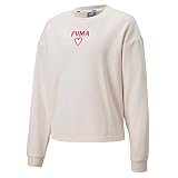 PUMA Mädchen Pullover Alpha Crew Sweat 581364 Rosewater 152