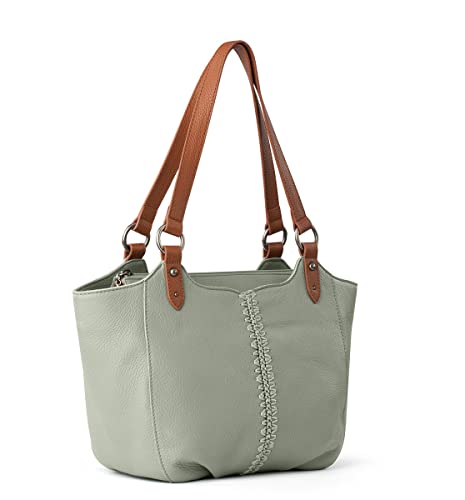 The Sak Womens Bolinas Leather Satchel, Meadow, One Size Us #TOP1