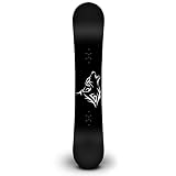 Tribal Howling Wolf Outline Snowboard Sticker All Weather 6' Vinyl Decal - [White]