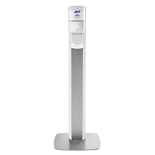 Purell Messenger Es8 Floor Stand, White With Silver Panels (Pack Of 1) - 7308-Ds-Slv #TOP16