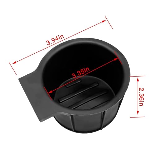 Insertos de caucho para portavasos Priprilod compatible Ford Super Duty miniatura 2