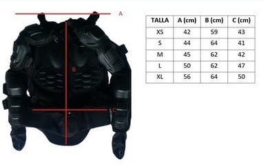 Peto de motocross y mx de adulto - Protección total homologado CE