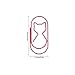 4 Box Cute Cat Paper Clip Fun Shaped Plated Paper Clamp Bookmark Clips, Multifunction, Exquisite Design, Convenient to Use for File Classification (Red)