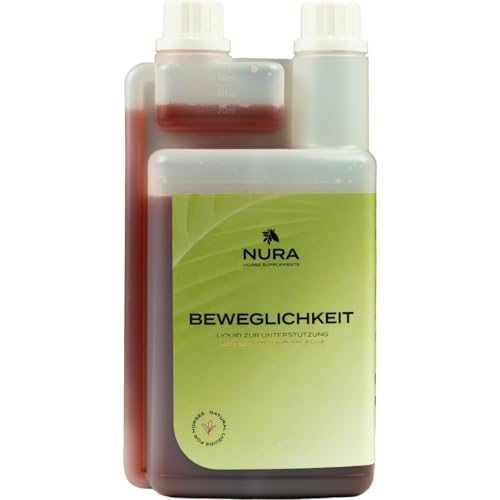 NURA HORSE SUPPLEMENTS - Gelenk Liquid Beweglichkeit 2er Set Ergänzungsfuttermittel im Doppelpack