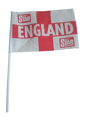 Daily Star Inglaterra St George 9 x 15,24 cm bandera estrenar sellada