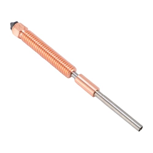 Spacnana M6 Integrated Hardened Steel Nozzle, High Rate 0.4mm Nozzle for CREALITY K2 Series, 350°C Maximum Temperature f
