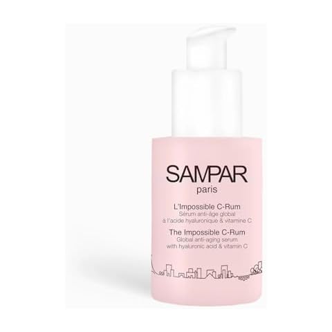 SAMPAR Age Antidote The Impossible C-Rum - Anti-Aging Serum with Vitamin C, Retinol, Enzyme Peel, BHA & AHA - Smooths Wrinkles, Evens Skin Tone - All Skin Types, Cruelty-Free, Made in Paris (1 fl oz) Cover