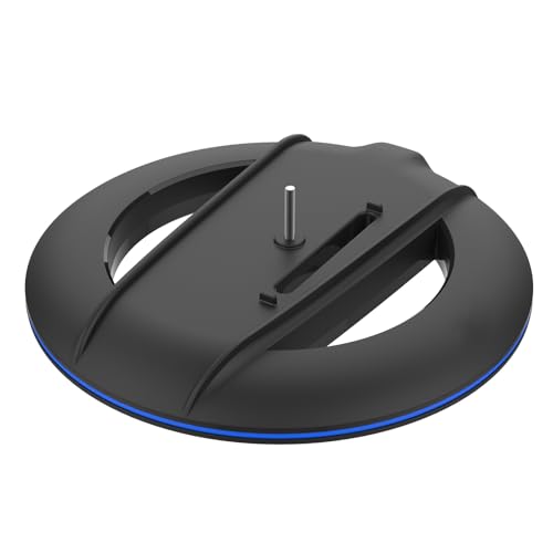 KUIDAMOS KUIDAMOS Konsole Pro Slim Podstawa Pionowa System Chłodzenia o Wysokiej Stabilności do Zorganizowanej Rozgrywki, Antypoślizgowa Podstawa do Intensywnej Rozgrywki, Czarny ABS 6,5 X 6,5 X