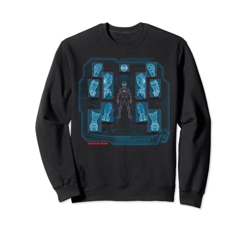 Sweatshirt Spider-Man Mech Strike parfait pour vos soirées cinéma Marvel