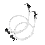 Hgkeke 5ft Picnic Tap Beer Line Assembly Ball Lock Beer Line Keg Tap Ball Lock Draft Beer Dispenser...