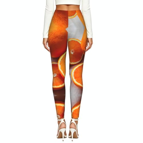 Leggings de compresión sin transparencias mallas suaves de frutas 3