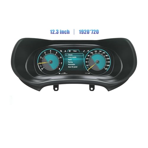 Panel virtual LCD de 12,3 pulgadas para solucionar fallos de cuadro en Seat Ibiza 2
