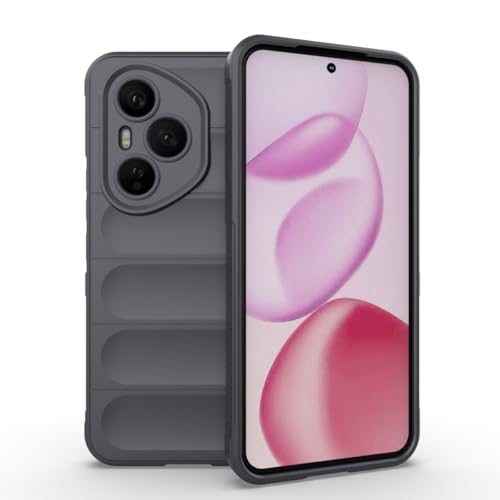 EASSGU Funda para Honor 400 Pro 5G (6.7' Inches) Soft TPU Silicona Antigolpes Carcasa - Gris Oscuro