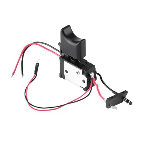 Interrupteur perceuse sans fil DC 7.2-24V bouton de vitesse anti-poussière