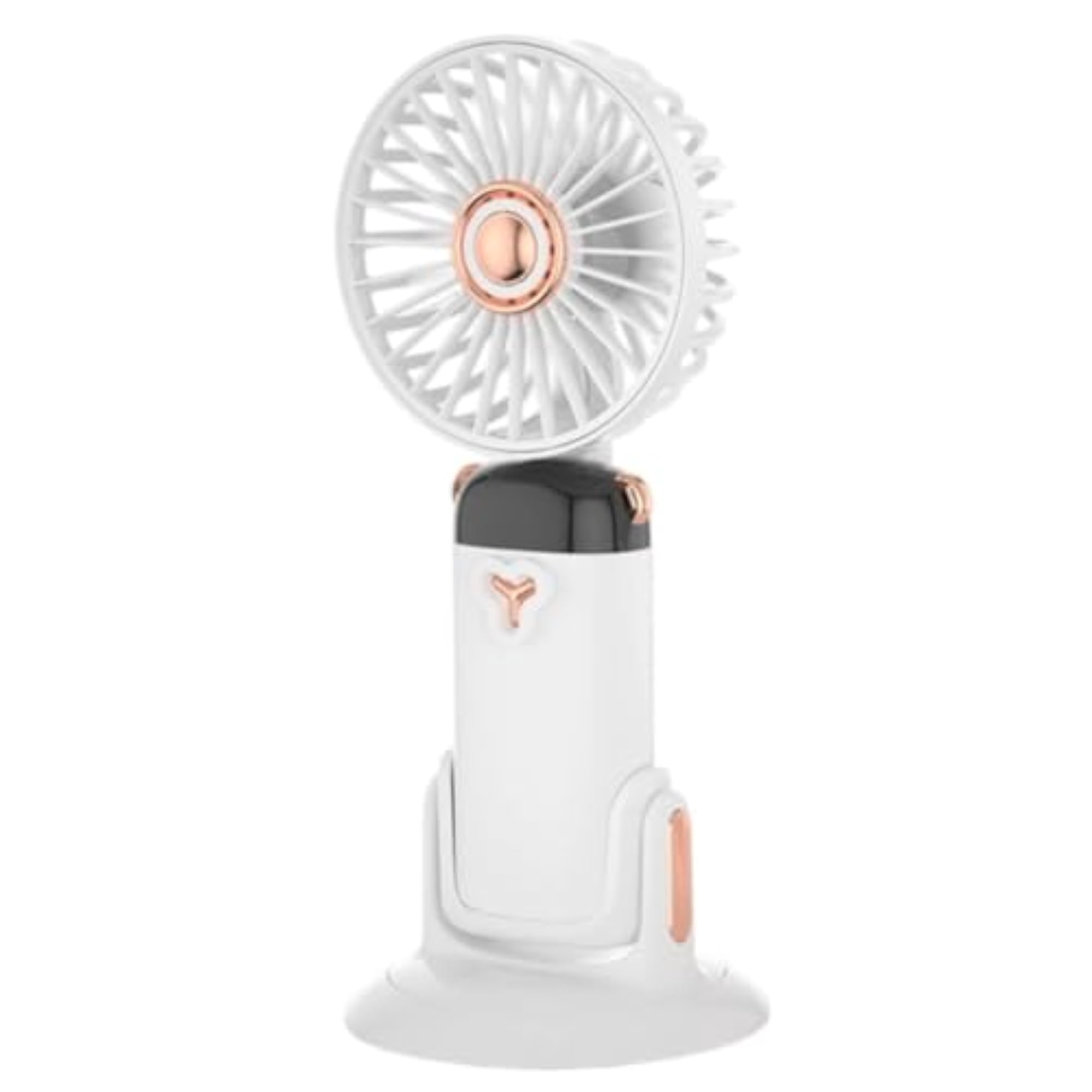 Rechargeable Desk Fan, 5-Speed Tabletop Fan for Office Use