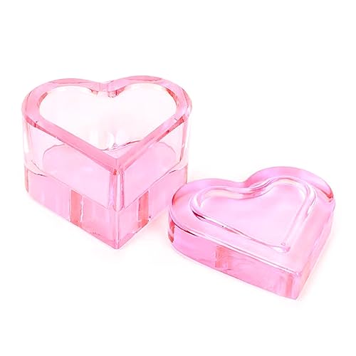 Recipiente de cristal para manicura con tapa acrílica miniatura 3