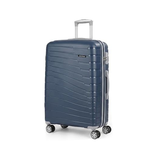 Image of ACEPACK by Verage - STARLINK Unbreakable Hard Side Polypropylene Luggage Large Check in 103L | Lightweight Suitcase Set with 360 Silent Spinner Wheels, Number Lock,Telescopic Handle & 3 Year Warranty