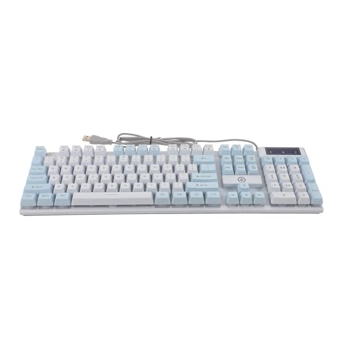 Clavier mécanique USB RGB ergonomique contre la fatigue des mains