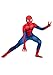Marvel Kid's Classic Spider-Man Zentai Costume Suit Small Red