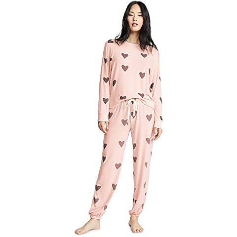 Honeydew Intimates™ Star Seeker Brushed Jersey Lounge Set for Women – Blended Polyester – Full-Length Fantasy MD One Size Cover