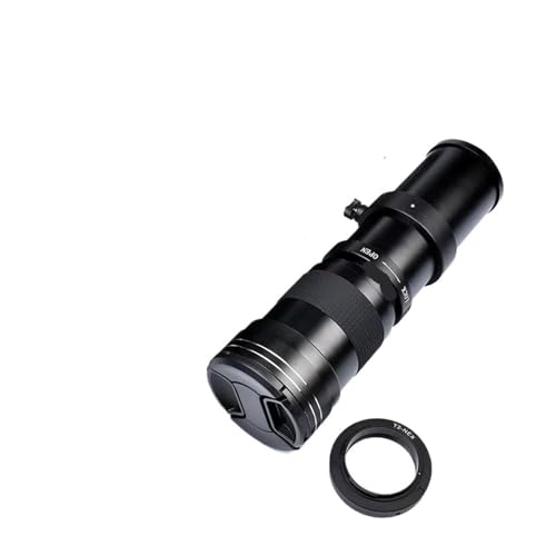 Objectif manuel 420-800mm f8.3-16 Sony A pour capturer les détails de la Lune
