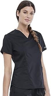 Cherokee womens Mock Wrap Top Mock Wrap Top (pack of 1)