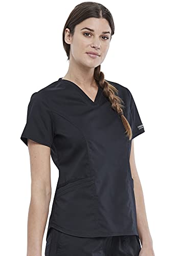 Cherokee womens Mock Wrap Top Mock Wrap Top (pack of 1)