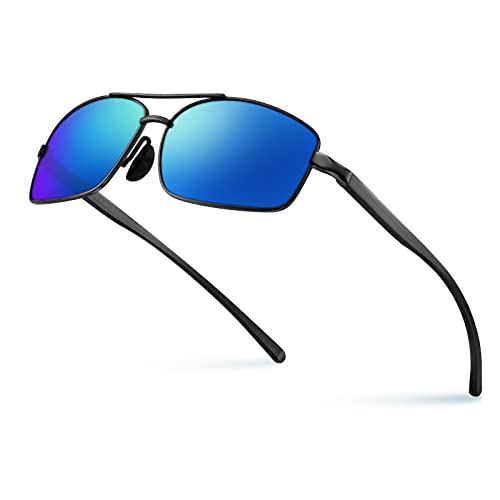 Lunettes de soleil polarisées anti-reflet Bloomoak ultra légères protection UV400