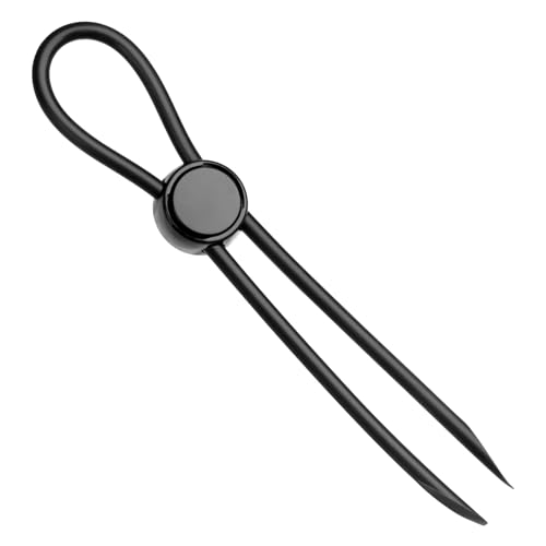 Anillo De Pene De Silicona Ajustable,Anillo De Pene EláStico Anillos De Pene Bloqueo Del Pene Cuerda Bondage Anillo De Pene Con Cuentas Ajustable Para Hombres Y Parejas Juguetes Sexuales