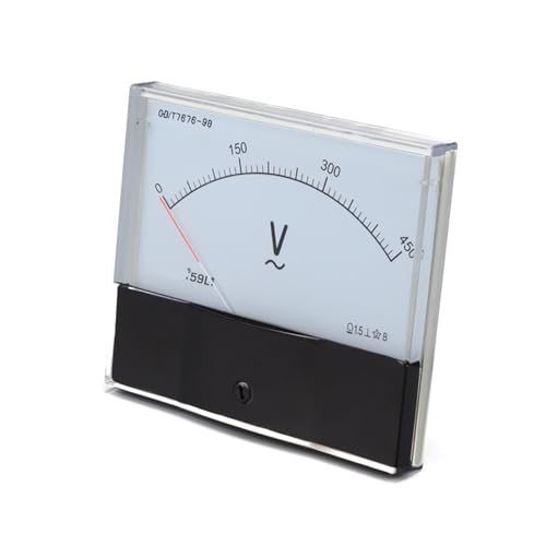 Compteur analogique direct robuste AC 450V avec cadran de précision 120x100 mm