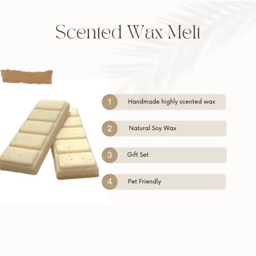 Scented Wax Melt Snap bars Designer Inspired Handmade Soy Snap Bar - Highly Concentrate Vegan Wax Melts Made in UK (Blackk Orchid) - Image 4