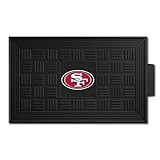 FANMATS NFL San Francisco 49ers Vinyl Door Mat