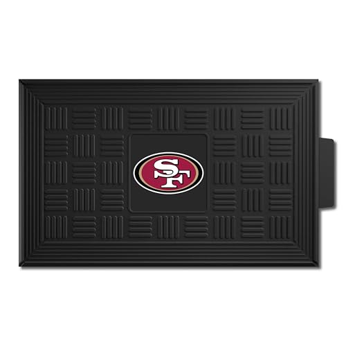 FANMATS - 11454 NFL San Francisco 49ers Vinyl Door Mat 19