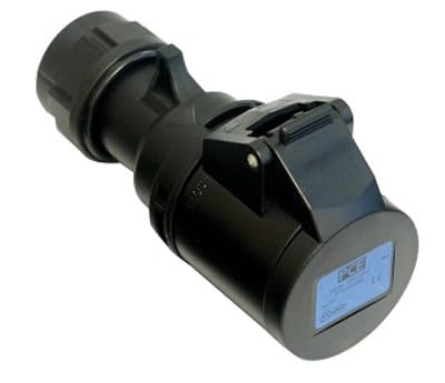 CEE CeeForm Plugs/Sockets IP44 IEC 60309 (230 Volt Black Socket, 16 Amps) โ image 1