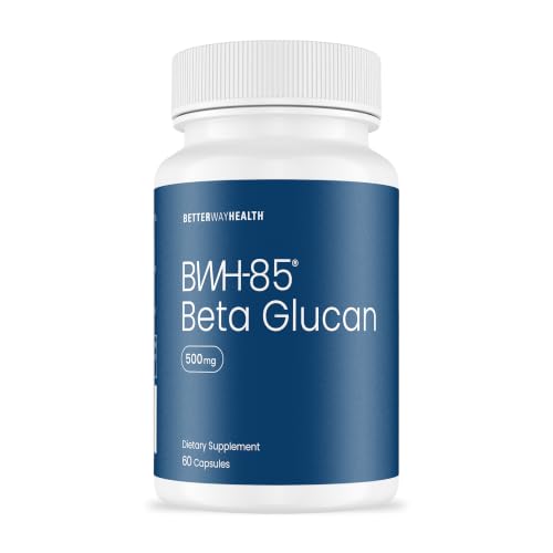 Better Way Health® Beta Glucan Immune Support Supplements - 500mg (60 ct)