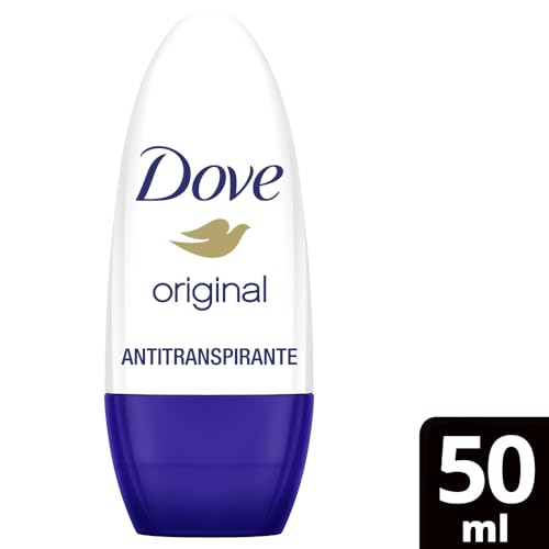 Dove Original - Desodorante Antitranspirante Roll on, 50ml (A embalagem pode variar)