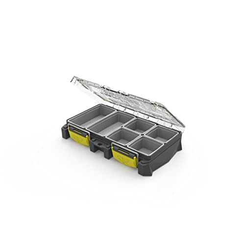 BUZBE Colony 8T (Thin) Modular Tackle Box, Customizable Waterproof Tackle ...