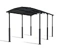 Palram HG9127 Arcadia Alpine RV Carport, 28' x 12' x12', Bronze/Gray