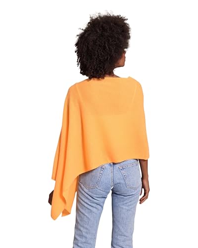 Image of CLAUDIA NICHOLE Womens 100% Cashmere Dress Topper - Cashmere Poncho Wrap