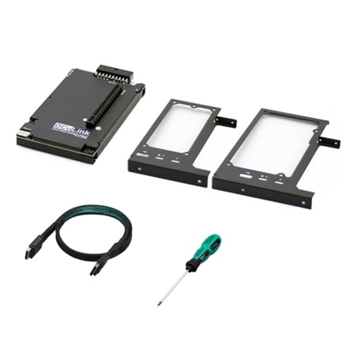 Sirxlevcy OCuP4V2 OCuLink GPU Dock, NVME M.2 zu OCulink Adapter für Laptop Mini-PC zu Externer Grafikkarte Ohne