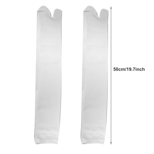 2 Pairs Split Toe Tabi Socks, Casual Sandal Split Long Socks for Men Women4