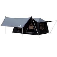 Amazon.co.jp: Mountainhikerエアーテント 小屋型 400×280×195cm 自立